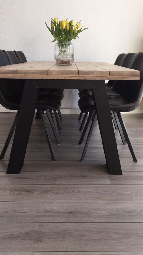 Eettafel steigerhout - Afbeelding 6