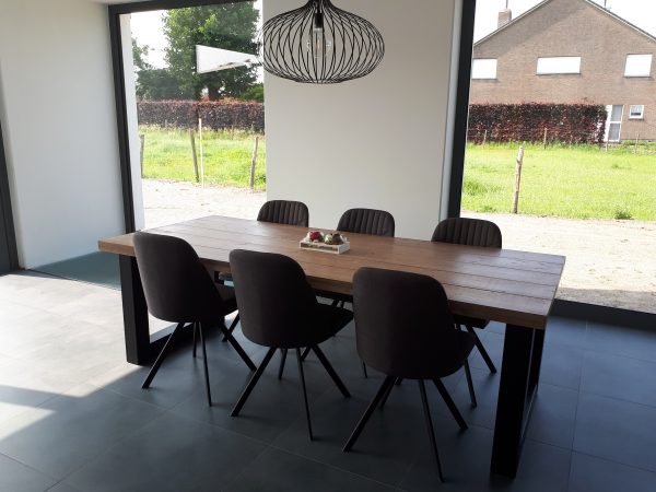 Eettafel steigerhout