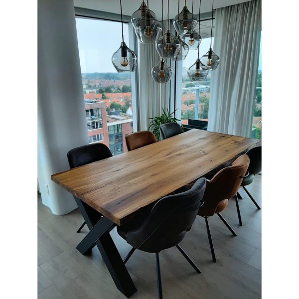 Boomstamtafel robuust eiken
