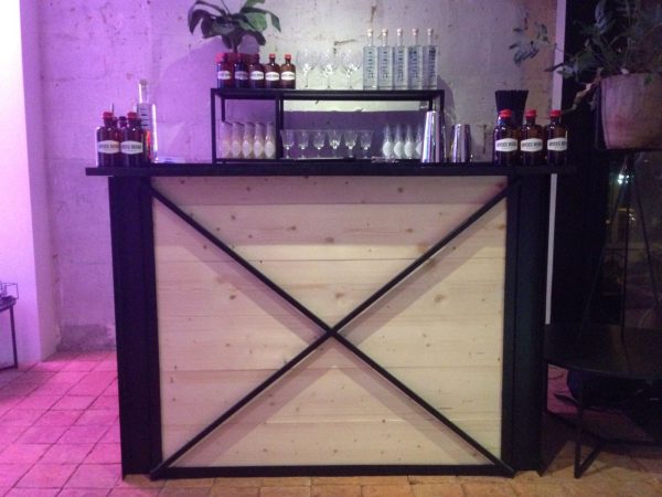Bar steigerhout X profiel