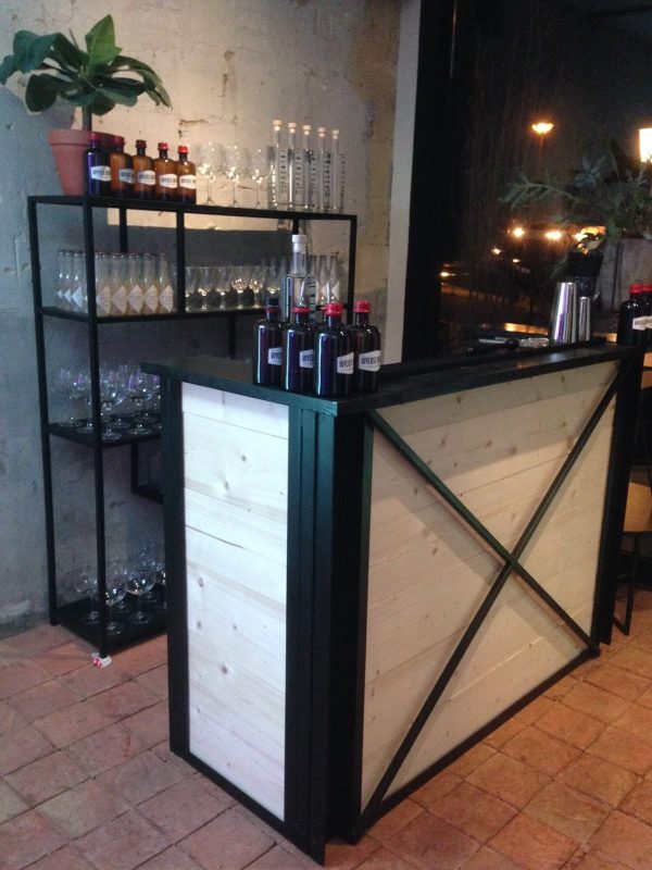 Bar steigerhout X profiel - Afbeelding 2