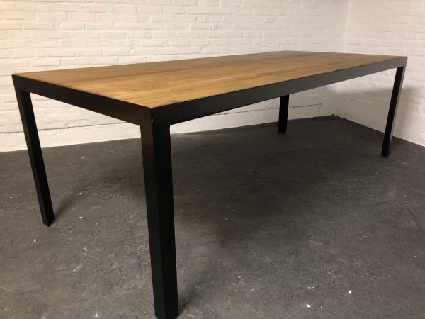 Eettafel eiken in frame - Afbeelding 2