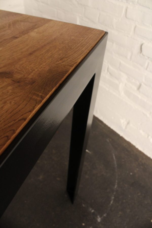 Eettafel eiken in frame - Afbeelding 3