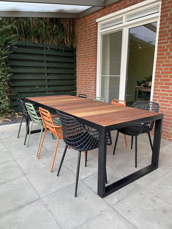 Tuintafel van Ipé horizontaal - Afbeelding 4
