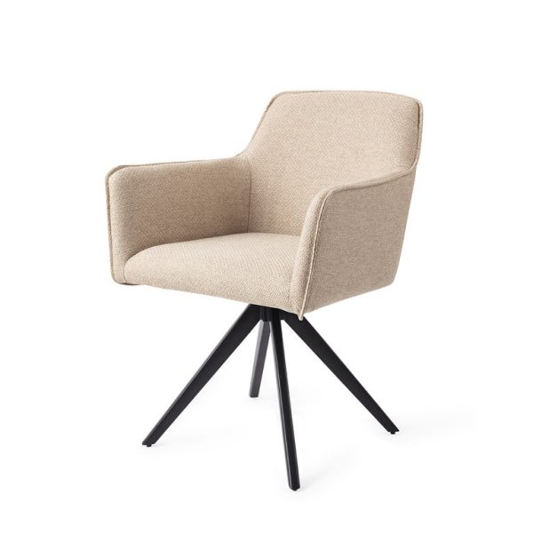 Eetkamerstoel Hofu - Turn Black - Wild Walnut